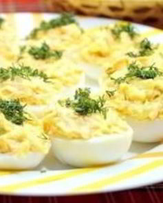 Фаршированное яйцо