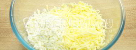 фаршированные яйца дед мороз. Шаг 4