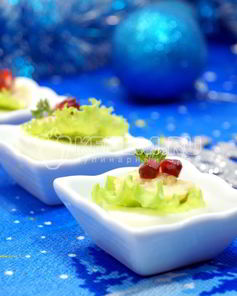 Фаршированные яйца на праздничный стол