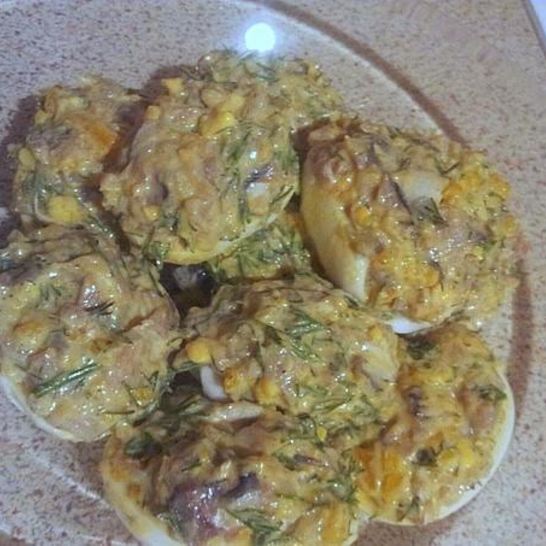 Рецепт фаршированных яиц с килькой