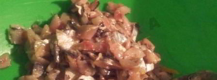 фаршированные яйца с килькой. Шаг 4