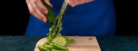 фаршированные яйца с крабовыми палочками. Шаг 6