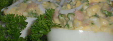 яйца фаршированные балыком. Шаг 5