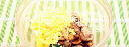 яйца фаршированные гнездышки. Шаг 4