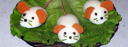 яйца фаршированные крысята. Шаг 29