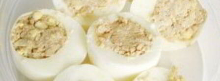 яйца, фаршированные рисом. Шаг 7