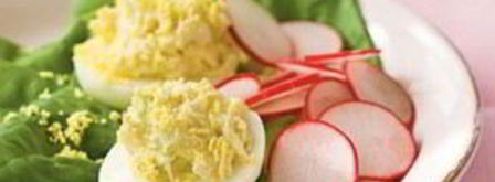 яйца фаршированные с сыром. Шаг 7