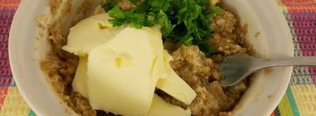 яйца фаршированные селедочной икрой. Шаг 4