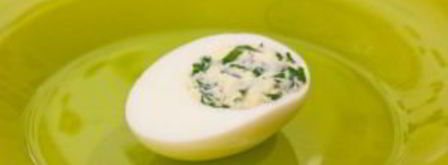 яйца, фаршированные семгой. Шаг 8