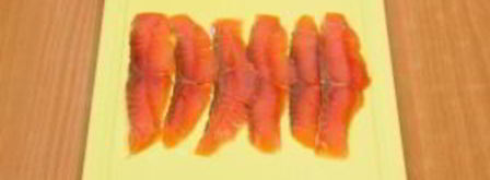 яйца, фаршированные семгой. Шаг 9