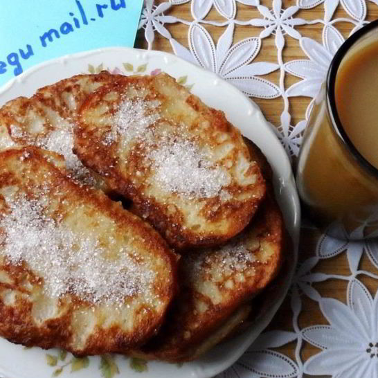 Рецепт банановых гренков