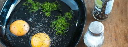 гренки из белого хлеба с яйцом. Шаг 5