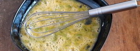 гренки из белого хлеба с яйцом. Шаг 7