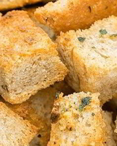 Гренки из белого хлеба в духовке