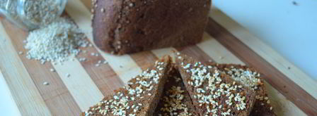 гренки из черного хлеба с кунжутом. Шаг 6