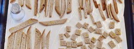 гренки из черного хлеба в духовке. Шаг 9