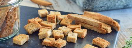 гренки из черного хлеба в духовке. Шаг 14