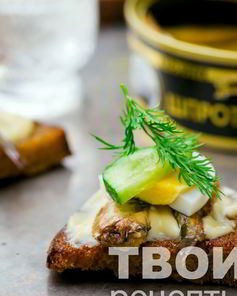 Гренки из черного хлеба