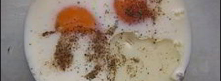 гренки на молоке. Шаг 4