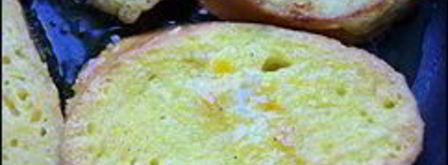 гренки на молоке. Шаг 9