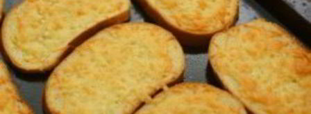 гренки с чесноком и сыром в духовке. Шаг 7