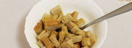 гренки с чесноком в духовке. Шаг 8