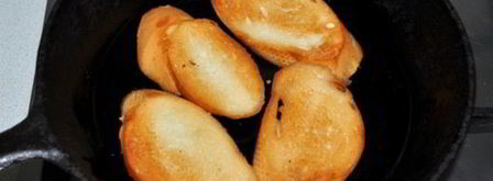 гренки с хамсой и помидорами. Шаг 3