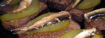 гренки с шпротами. Шаг 6