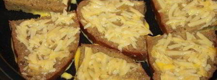 гренки с сыром и чесноком. Шаг 8