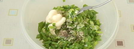 гренки с сыром и луком на сковороде. Шаг 7