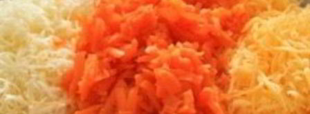 гренки с сыром и морковью. Шаг 5