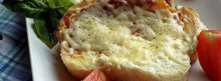 гренки с сыром и яйцом на сковороде. Шаг 16