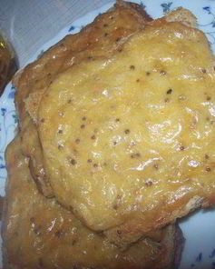 Гренки с сыром по-валлийски