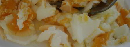 гренки с яичным салатом. Шаг 3