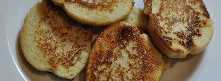 гренки с яйцом и молоком. Шаг 5