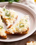 Гренки с яйцом