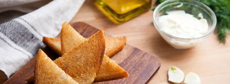 гренки с яйцом. Шаг 6