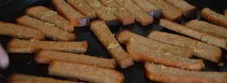 гренки в духовке к пиву. Шаг 7