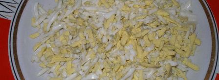 гренки в яйце и с яйцом. Шаг 12