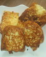 Сырные гренки с сыром и чесноком