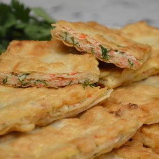 Рецепт восточных гренков на тонком лаваше