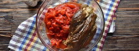 айвар-икра из запеченной паприки с баклажанами. Шаг 5