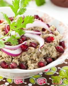 Баклажанная икра с грецким орехом