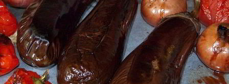 баклажанная икра с тахиной. Шаг 3