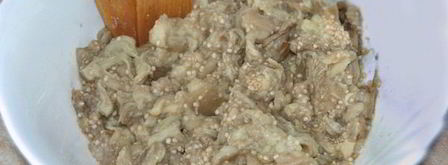 баклажанная икра с тахиной. Шаг 5