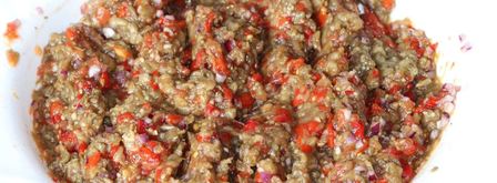 баклажанная икра в духовке. Шаг 21