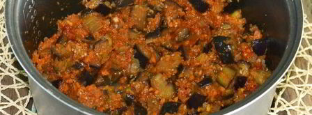 баклажанная икра в мультиварке. Шаг 9