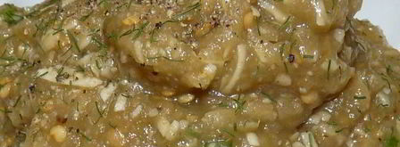 баклажанная икра в прошутто. Шаг 4