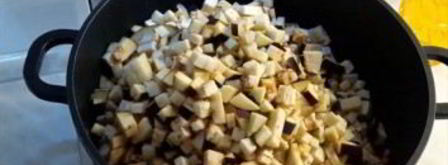 баклажановая икра. Шаг 4