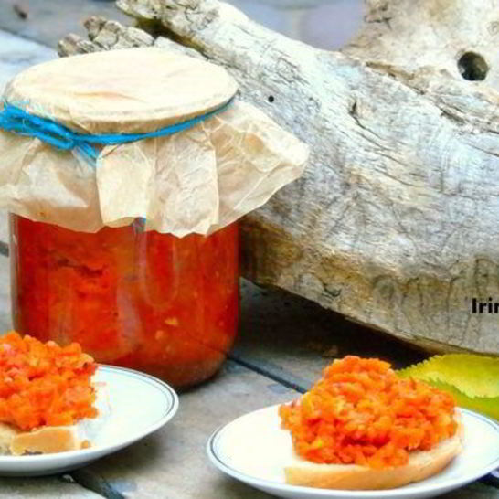 Рецепт фруктово-овощной икра